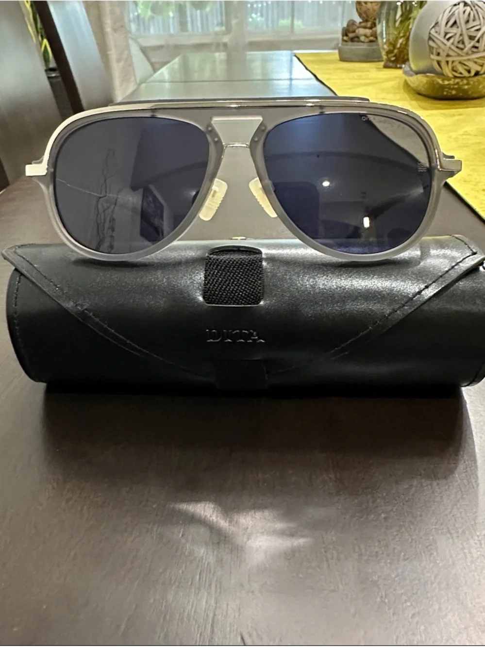 DITA Flight.006 Sunglasses - Smoke Cristal/ Matte Grey And Titanium